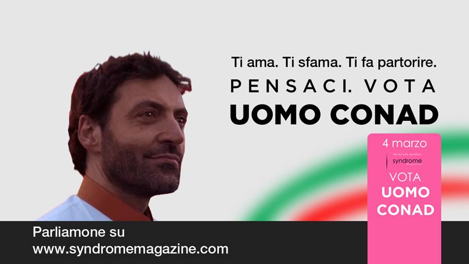 Uomo Conad v/s La politica dei Grandi Magazzini